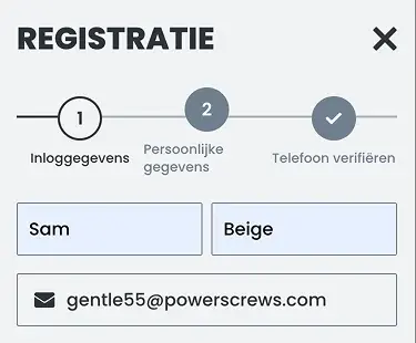 GQbet Casino sign up